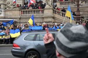 Чехия, митинг